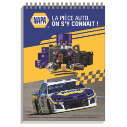 Carnet à spirale NAPA - vendu par lot de 10