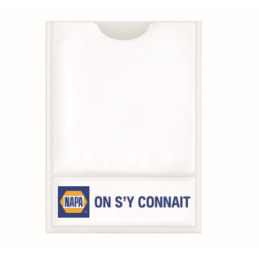 Porte vignette assurance NAPA - vendu par lot de 10