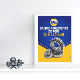Poster gamme roulements de...