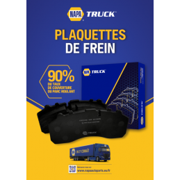 Poster plaquettes de frein...